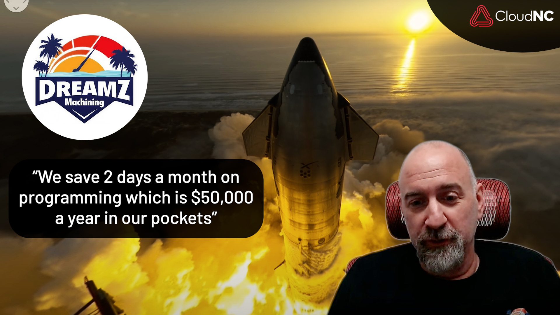 Dreamz Machining : En route vers la stratosphère avec CAM  