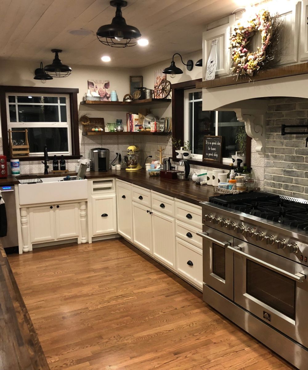 Kitchen after