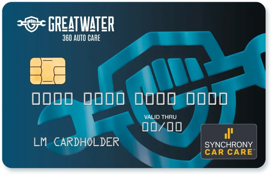 GreatWater 360 Auto Care Credit Card