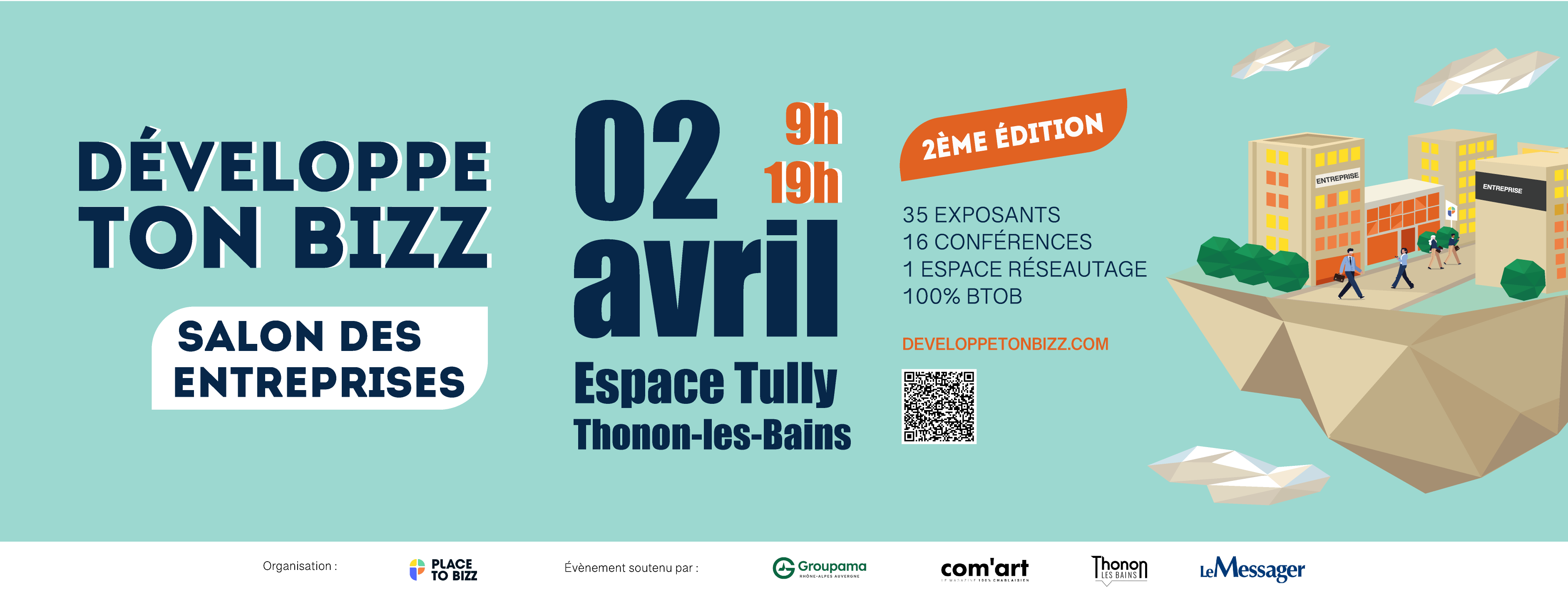 Salon Developpe ton bizz - 2 avril 2026 - Thonon les Bains