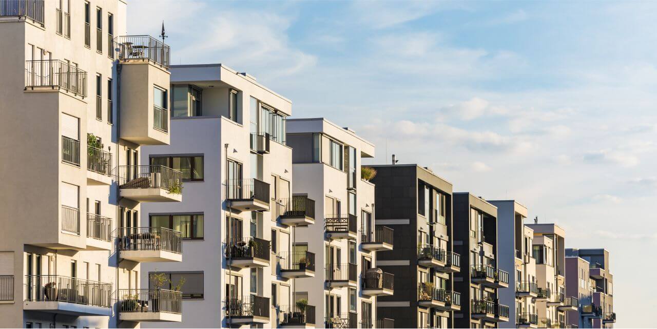 Image of apartment buildings