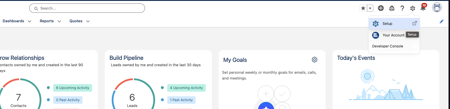Salesforce Setup