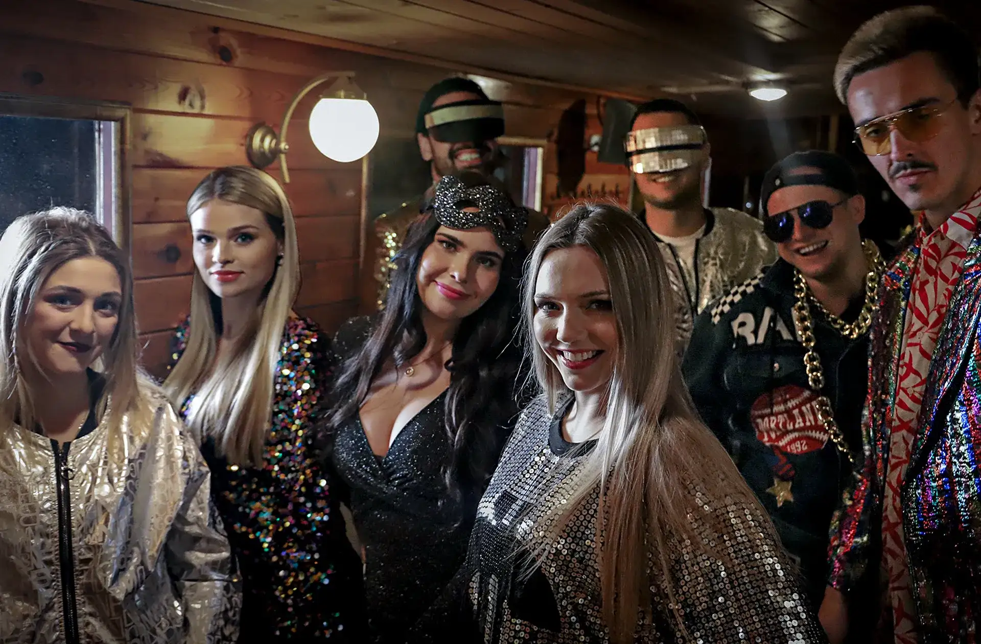 Birthday cruise with views of Prague at night