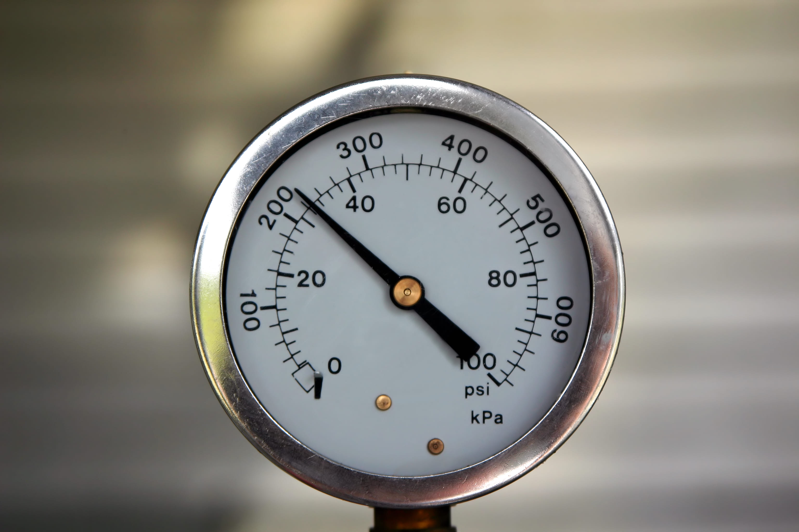 Tire PSI gauge