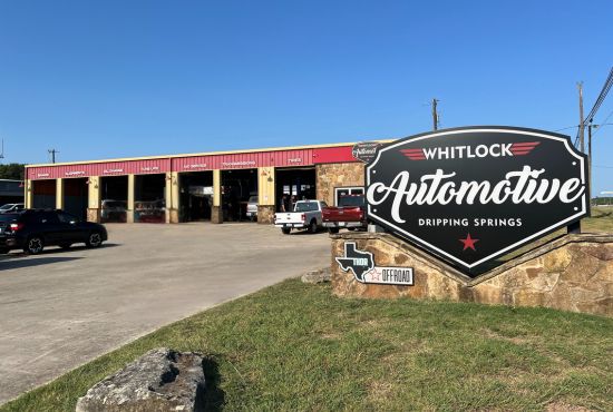 Whitlock Automotive in Dripping Springs, TX—now part of the GreatWater 360 Auto Care network.