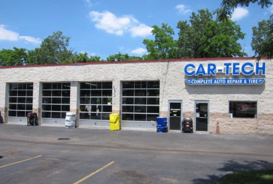 Exterior of Car Tech Complete Auto Repair & Tire in Belleville, Michigan, now part of the GreatWater 360 Auto Care network.