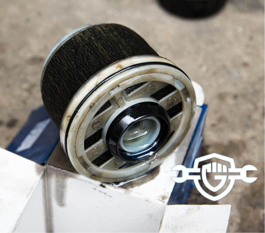 clogged oil filter