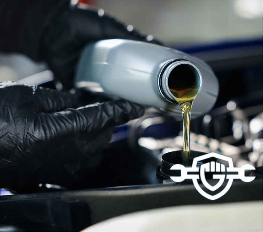 oil change for a diesel vehicle