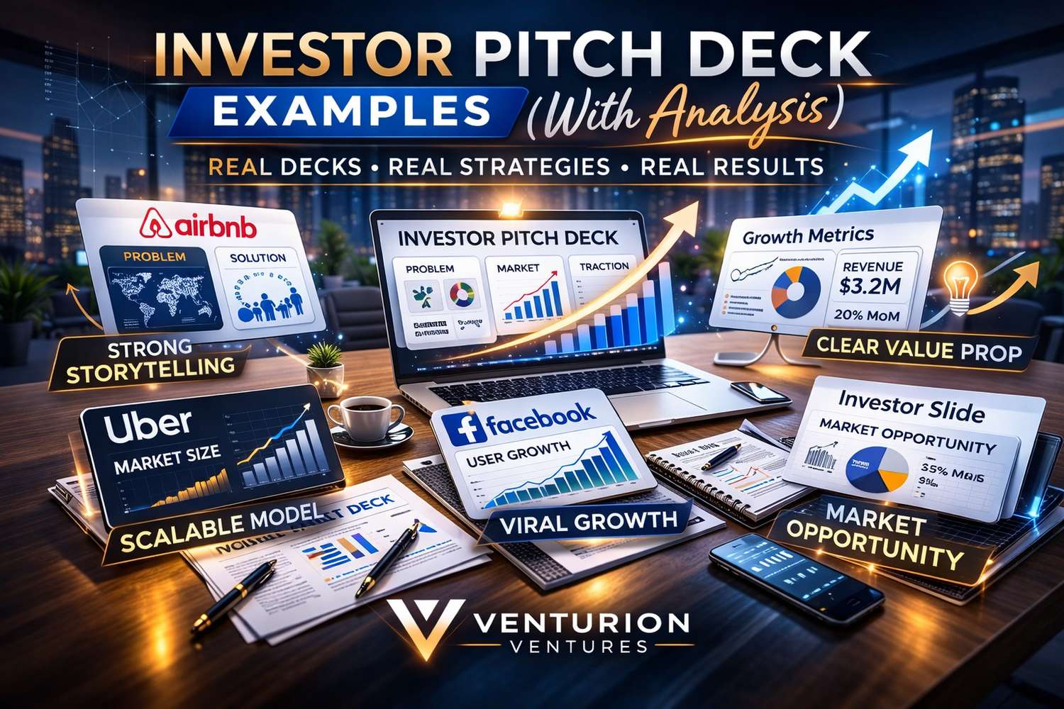 Investor Pitch Deck Examples (With Analysis)