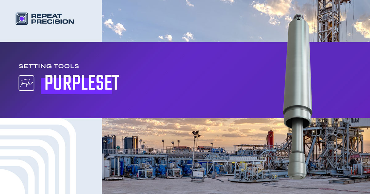 Disposable frac plug setting tool Repeat Precision