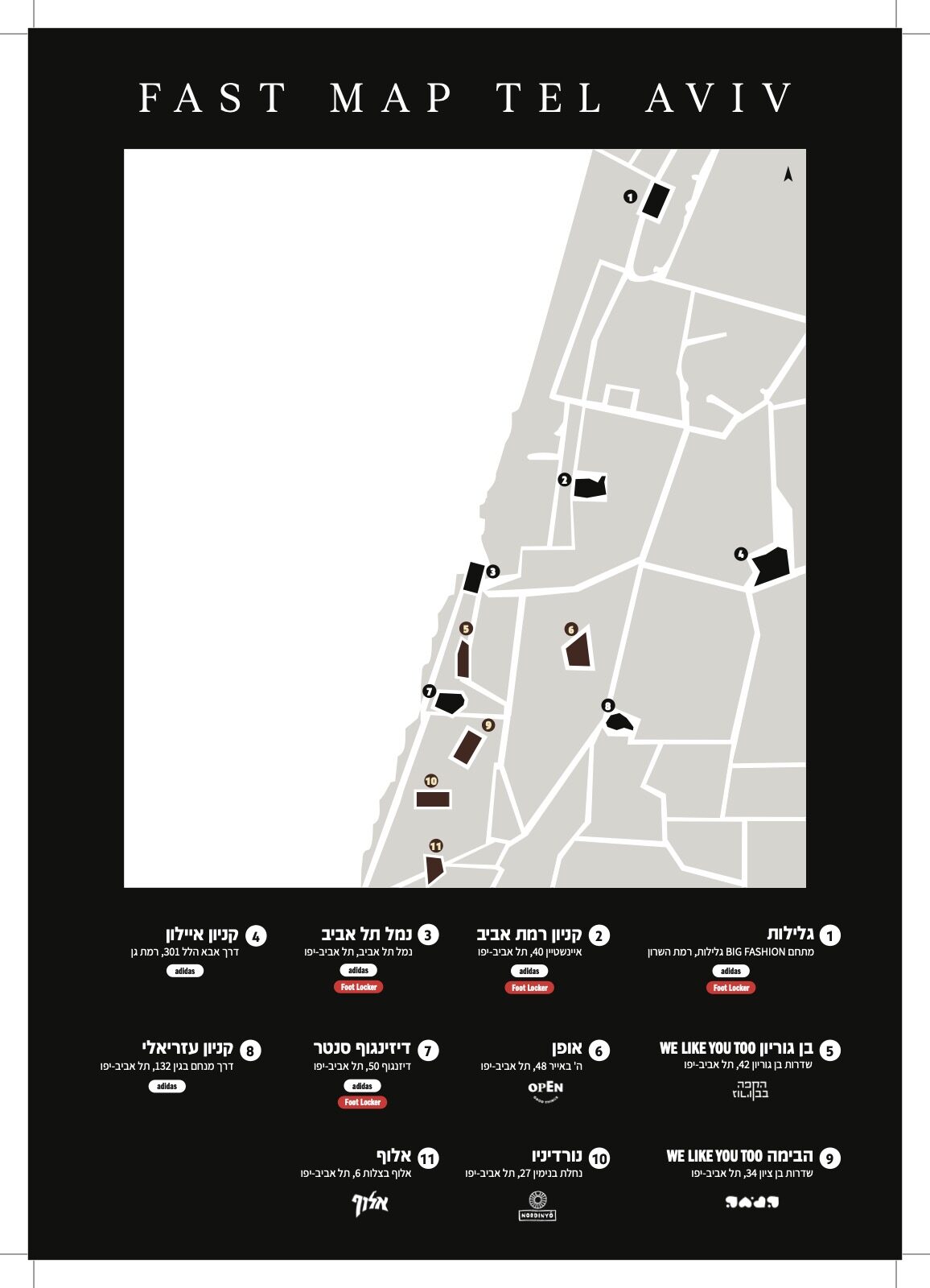 FAST MAP TEL AVIV