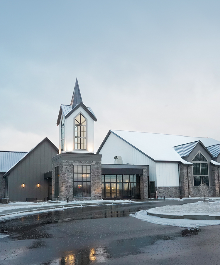 The sanctuary at GRACE Church Bethlehem