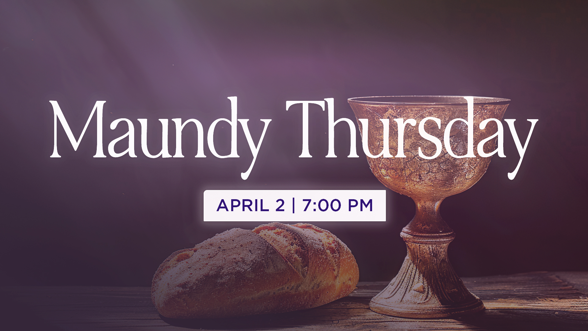 Maundy Thursday