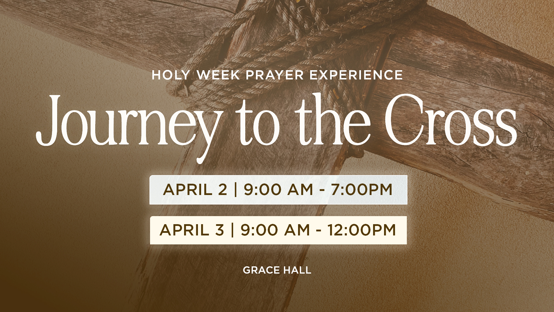 Journey to the Cross