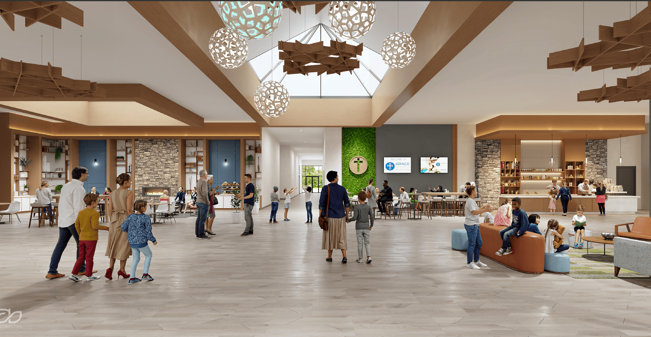 Expanded Atrium rendering