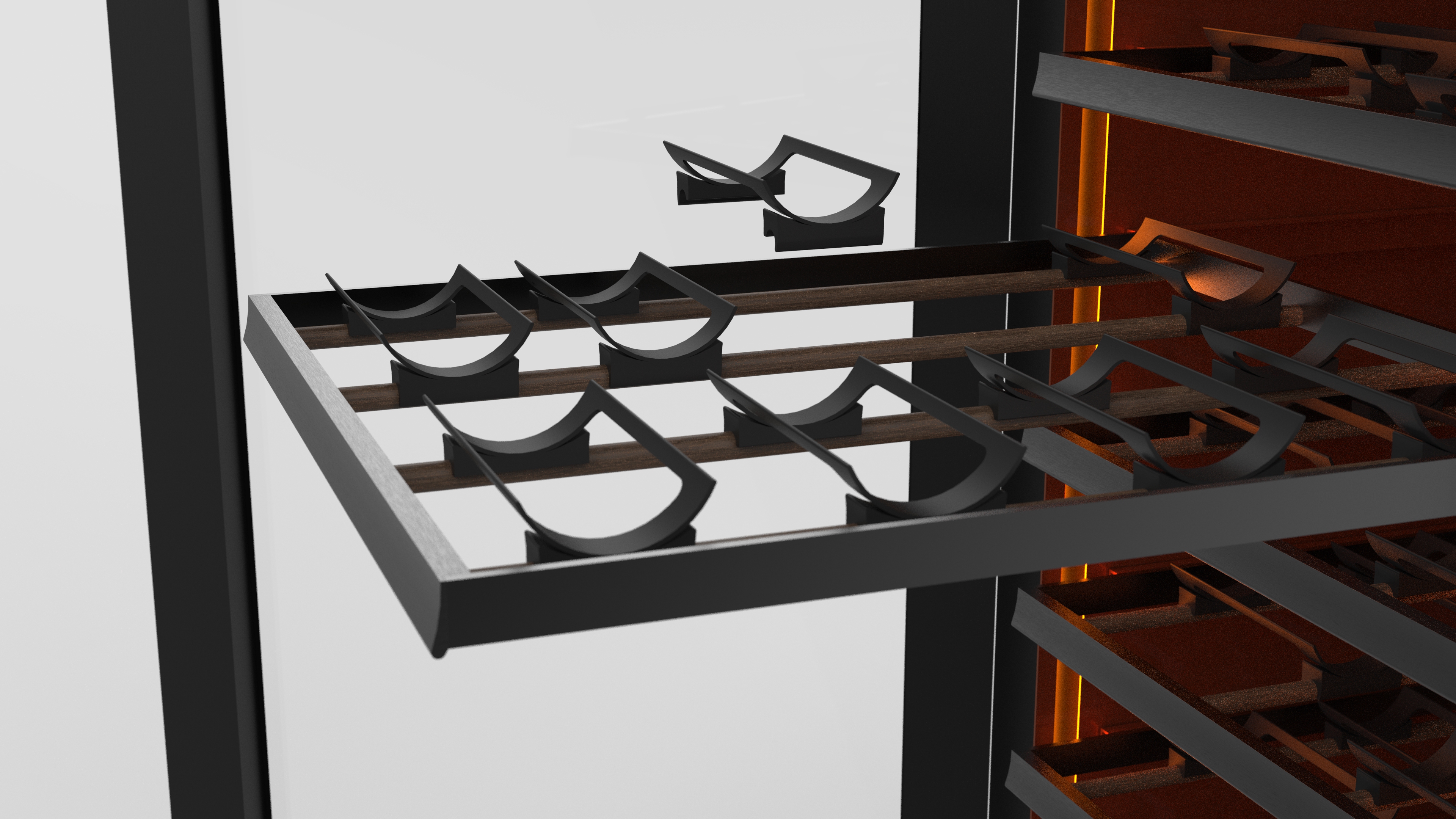 Pevino Premium Shelf System by Jacob Jensen Design