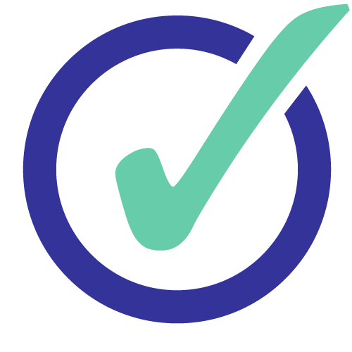 icon of confirmation check mark