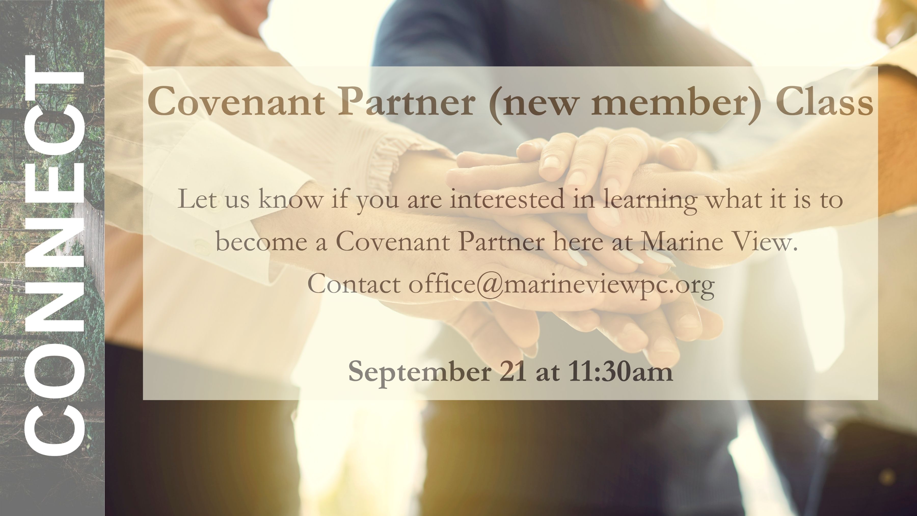 Covenant Partner Class