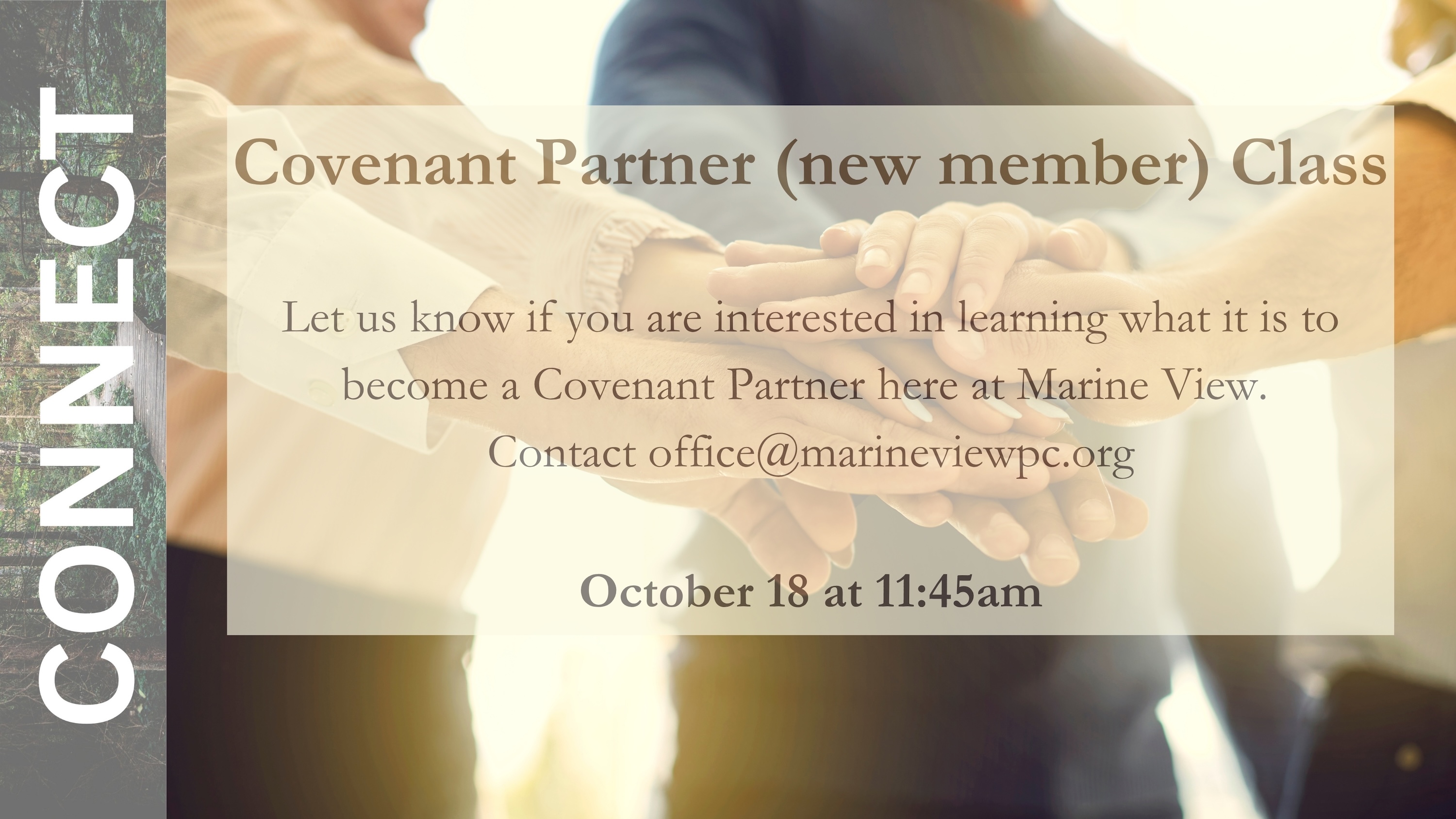 Covenant Partner Class