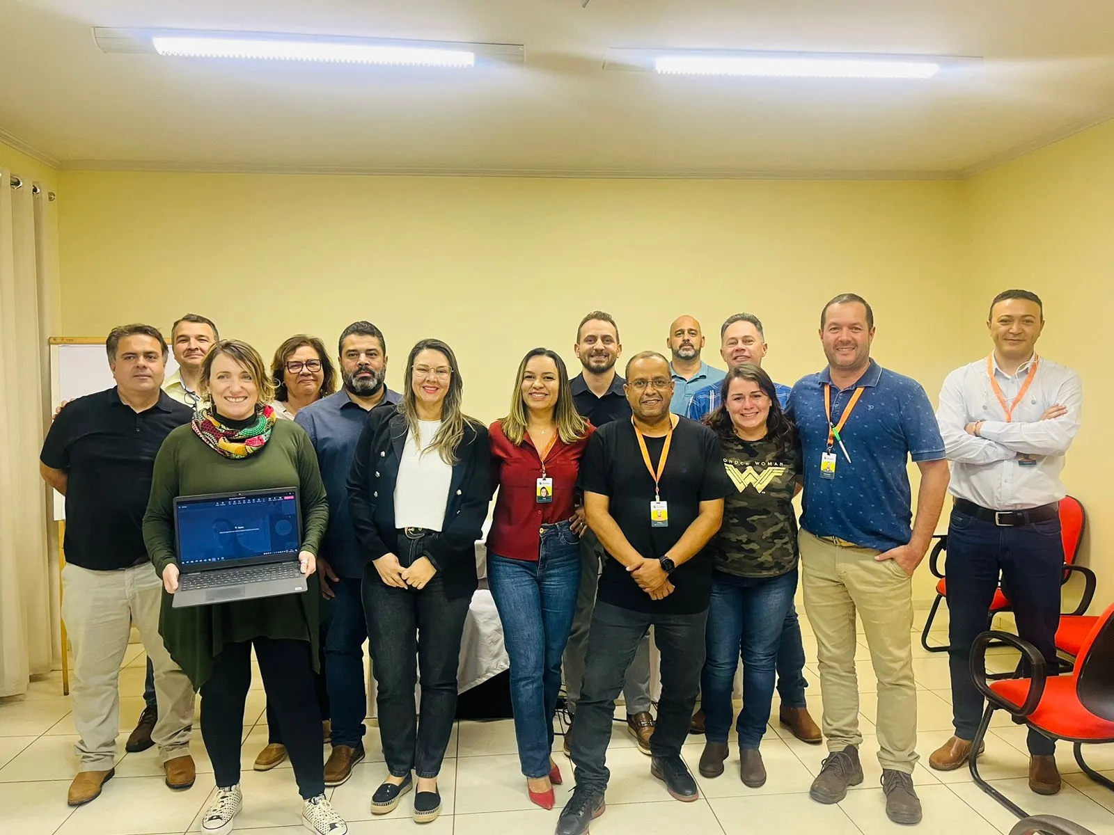 Gestores do Grupo Conceito durante workshop com a Ecovalor