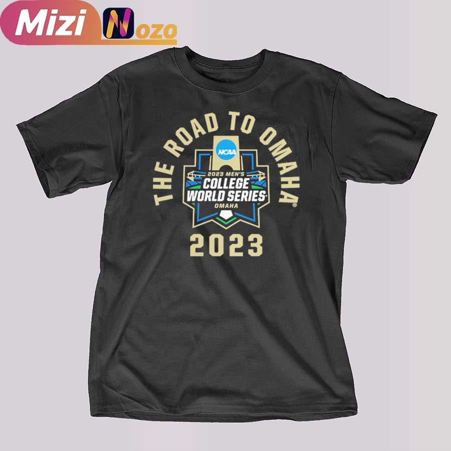 The Road To Omaha 2023 Men's Baseball College World Series Shirt