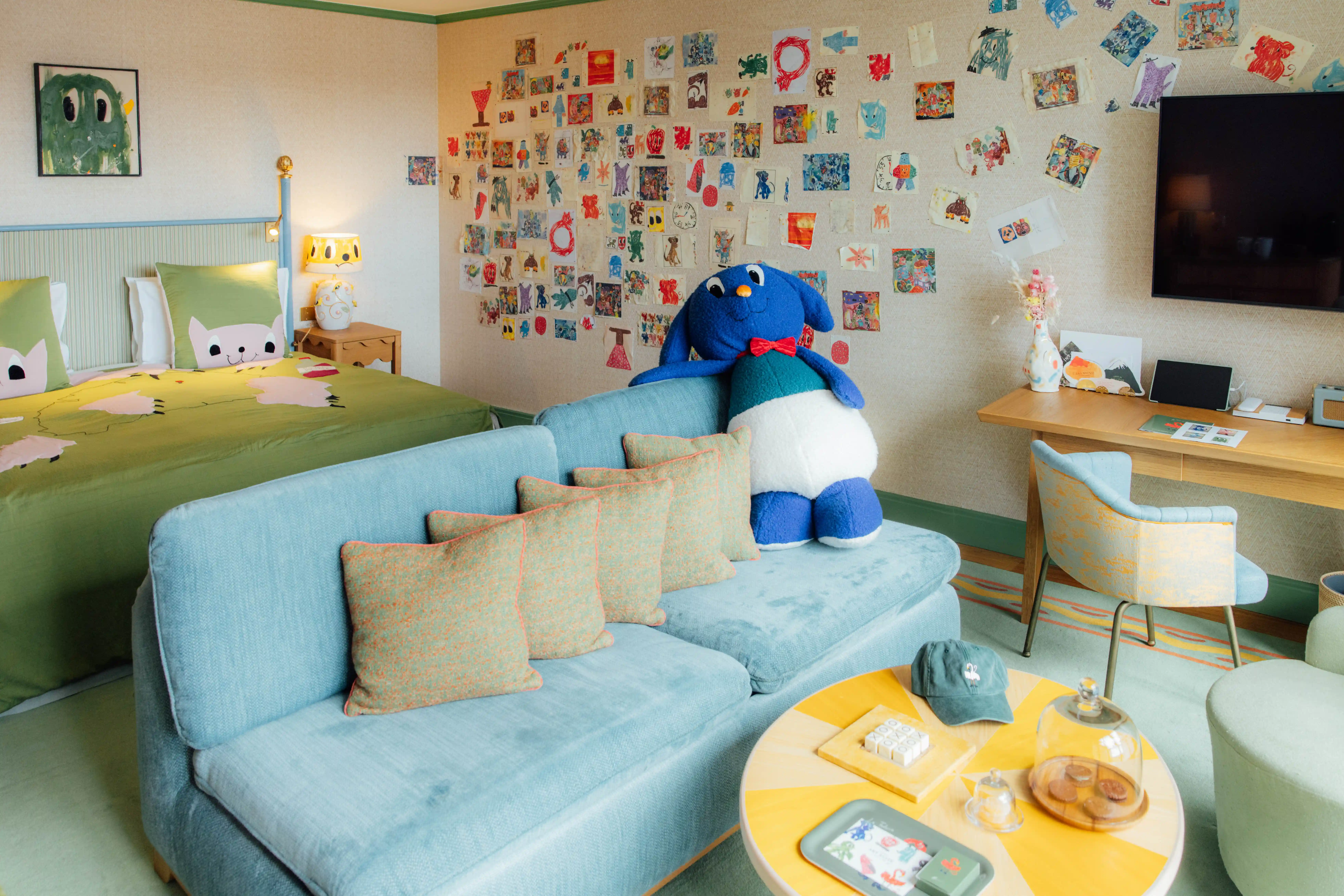 À l'hôtel 5 étoiles Suite La Fantaisie à Paris 