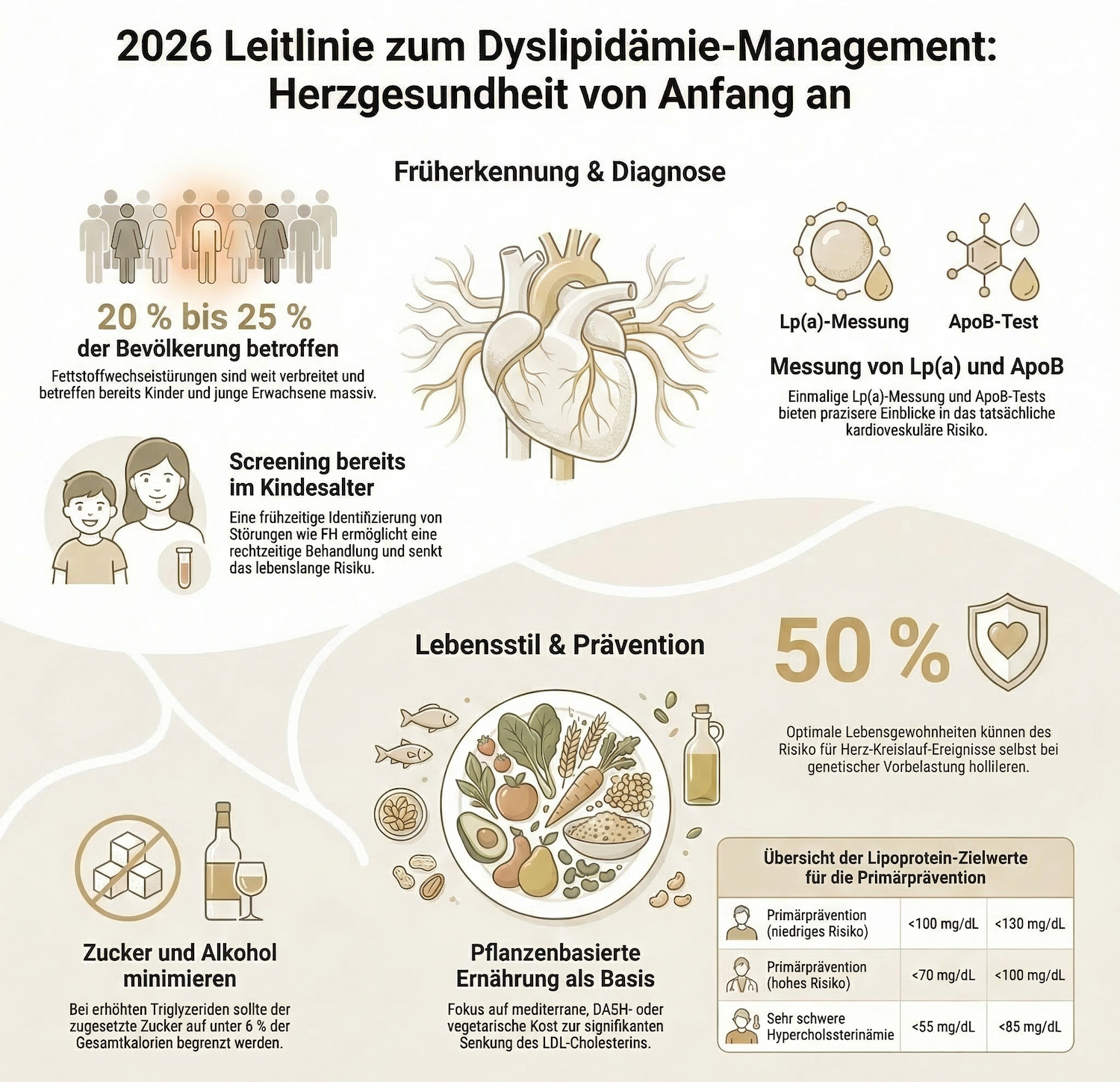 AHA Neue Herzgesundheit Leitlinie