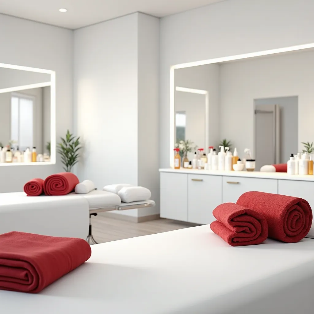 Centro de estética y spa profesional en Barcelona con productos de limpieza y desinfección certificados