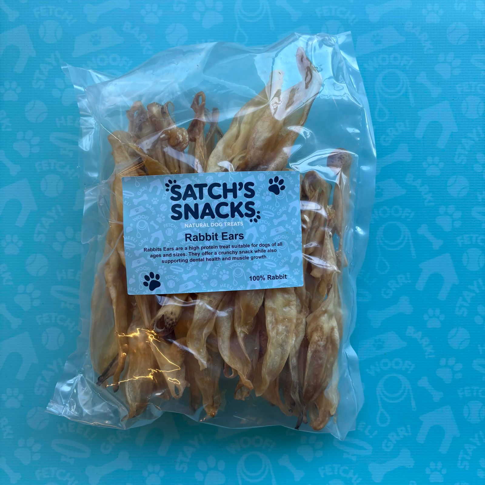 Hairless Rabbit Ears | Satch's Snacks Natural Dog Treats