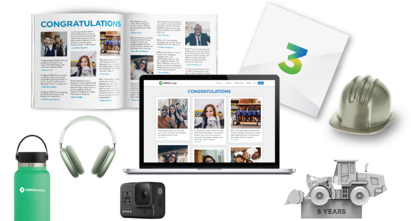 Culture Cloud trophées, produits et annuaire personnalisés anniversaires Programme