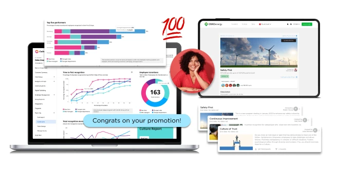 Outils de déclaration et de notification dans Culture Cloud pour reconnaître les employés tout au long de leur parcours professionnel