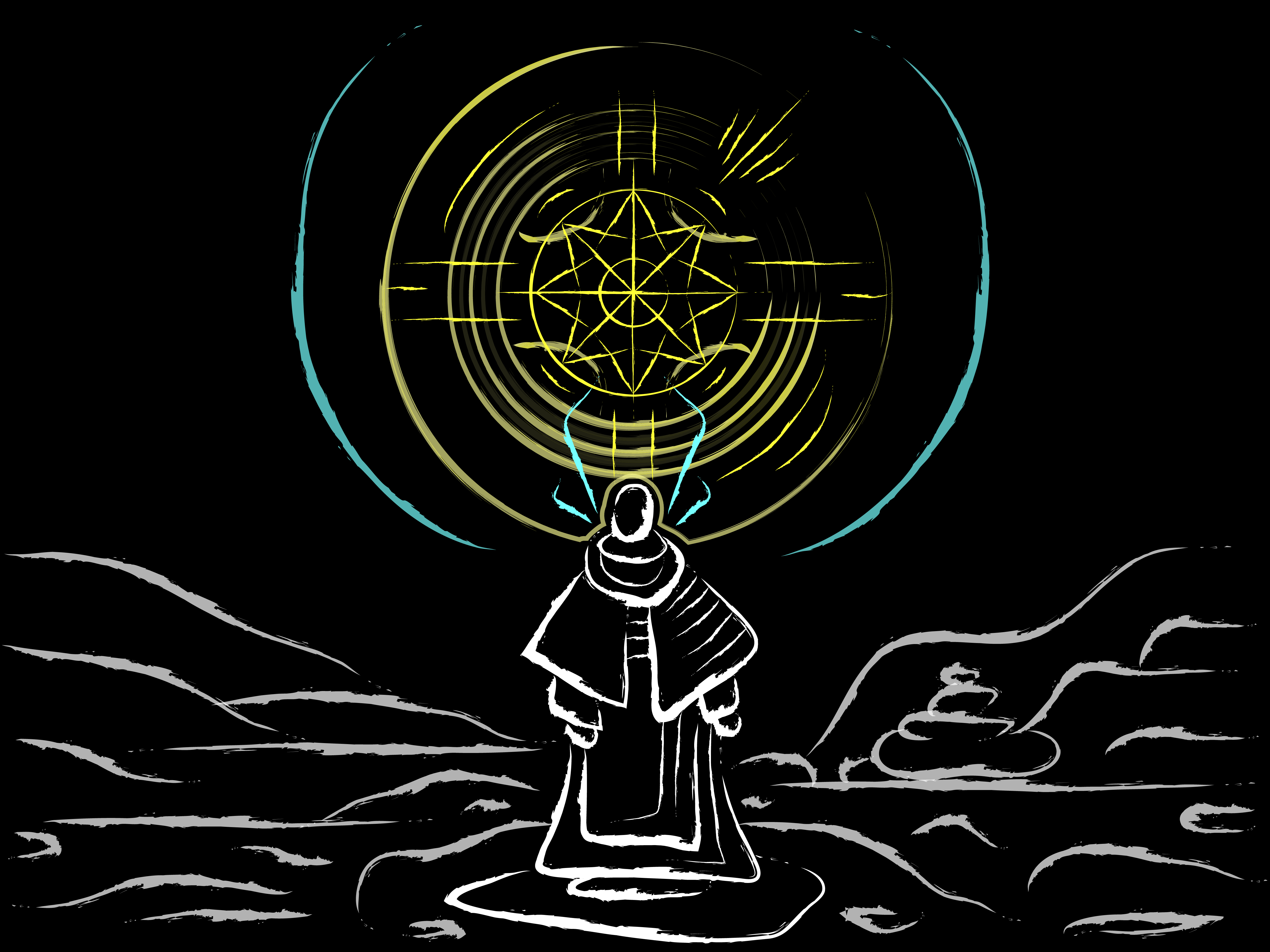 A humble person whose mind is an elaborate sunny yellow expanding and opening up new dimensions of greatness.