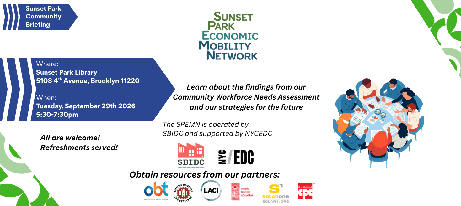 Sunset Park Community Briefing event info