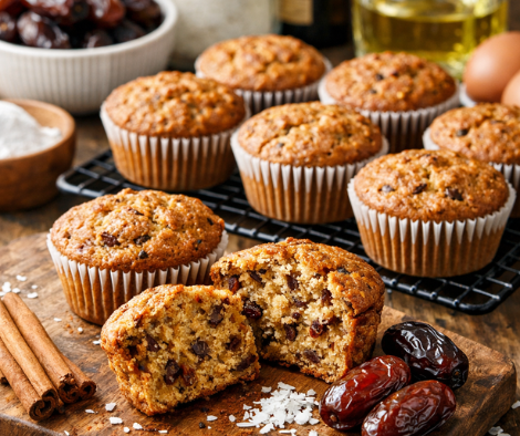 Paleo Date Muffins