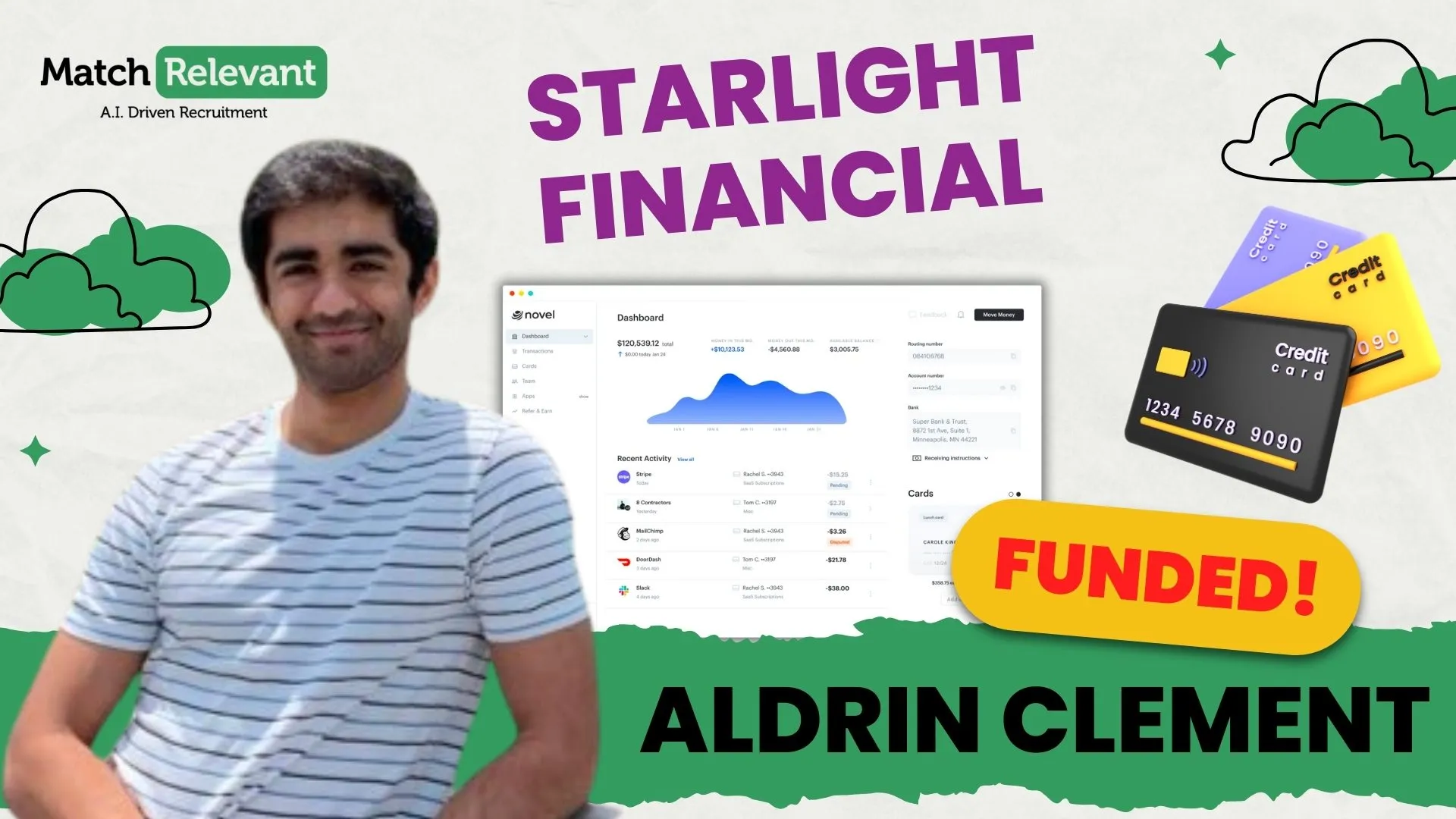 From Deloitte to Disrupting Finance: Aldrin Clement's Novel Journey