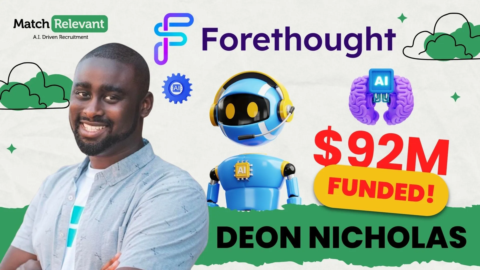 From Startup to AI Leader: Deon Nicholas & Forethought's Story