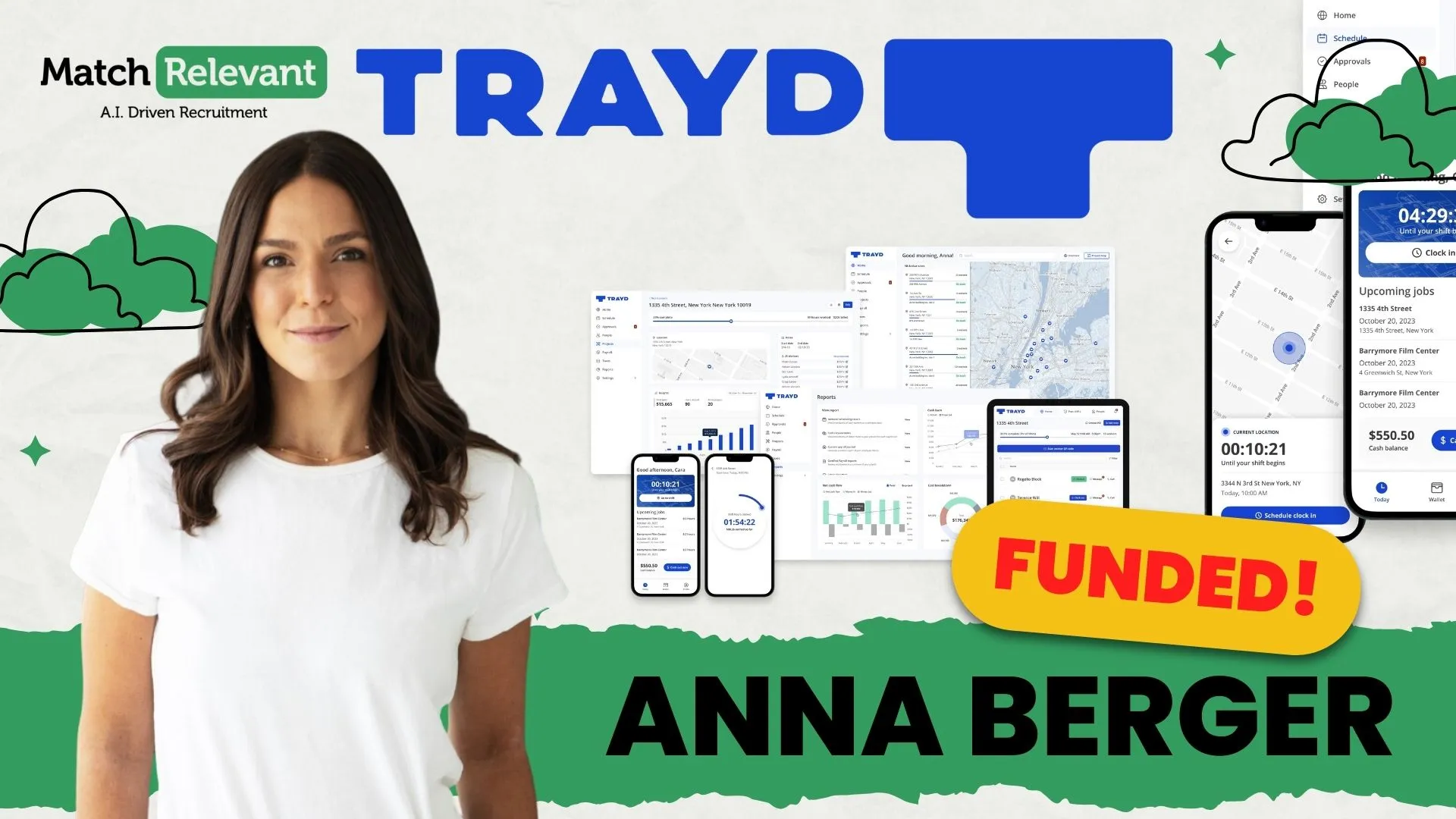 Trayd's CEO Anna Berger on Revolutionizing Payroll for Contractors