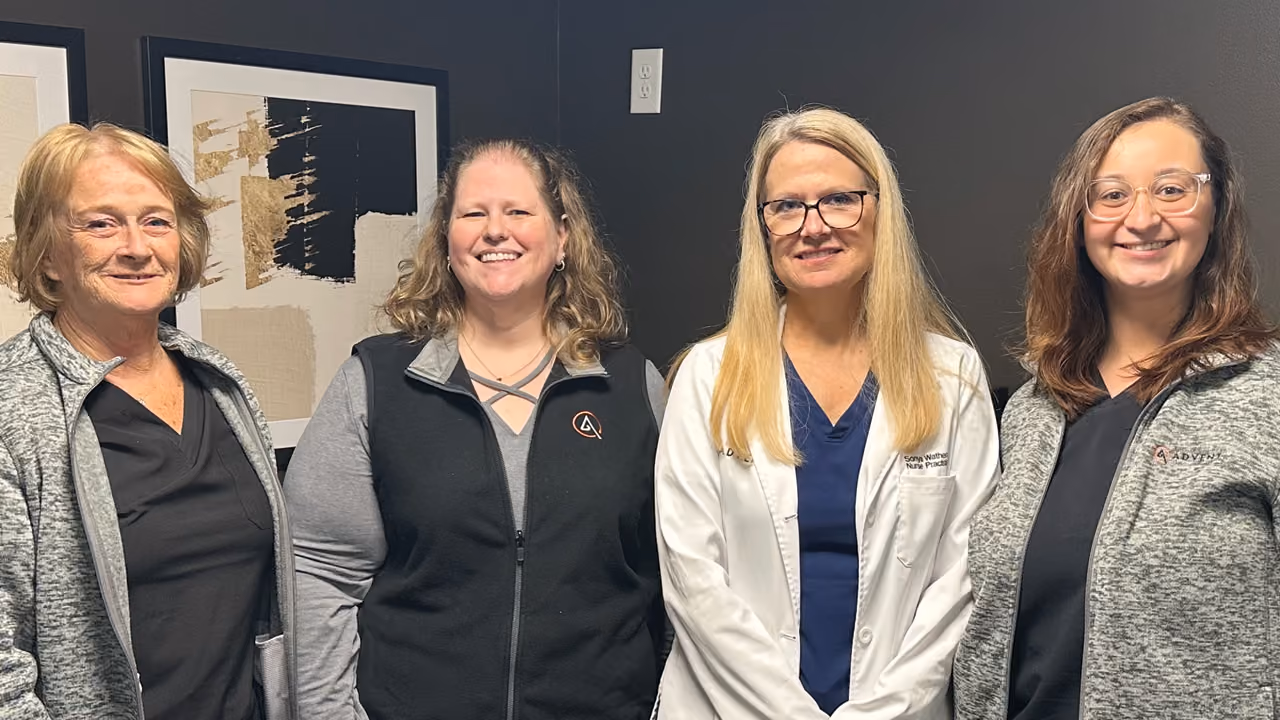 ADVENT Employees inside Rockford Clinic Lobby - 1280x720