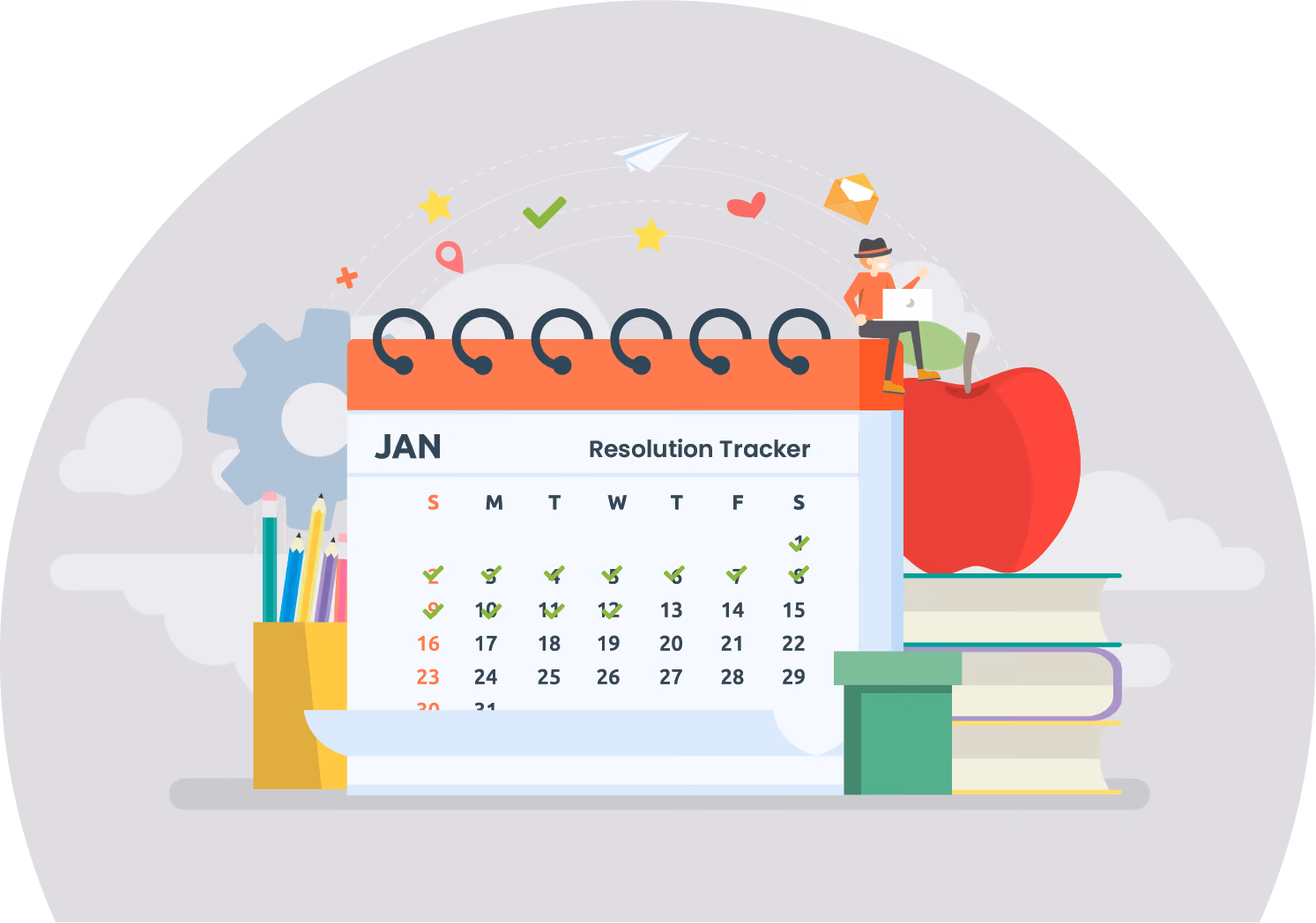 resolution calendar