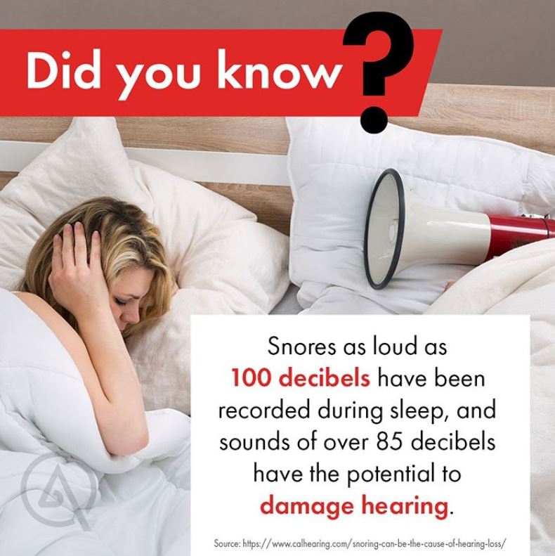 Snoring hearing