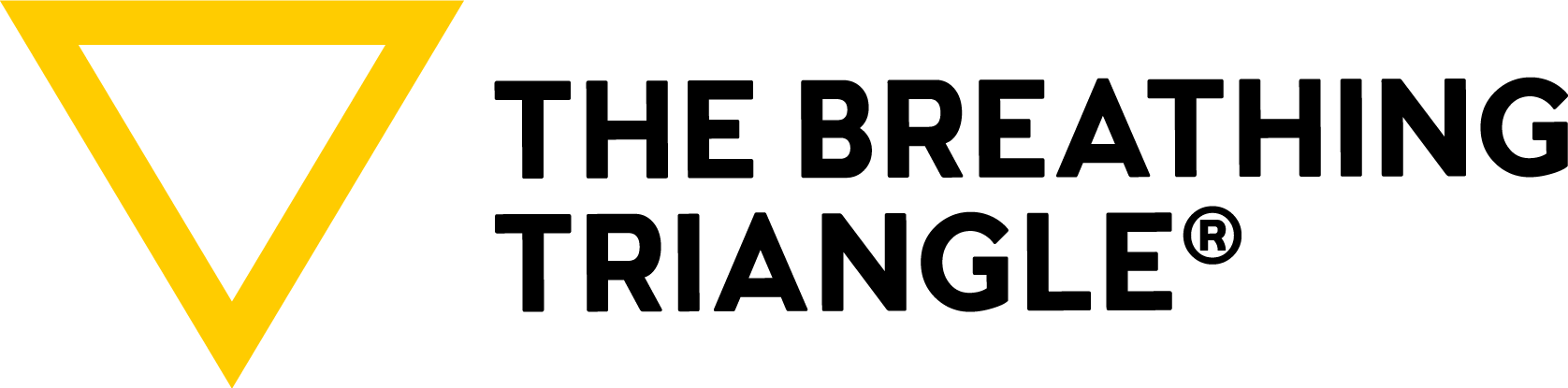 The Breathing Triangle Logo - 1676x415