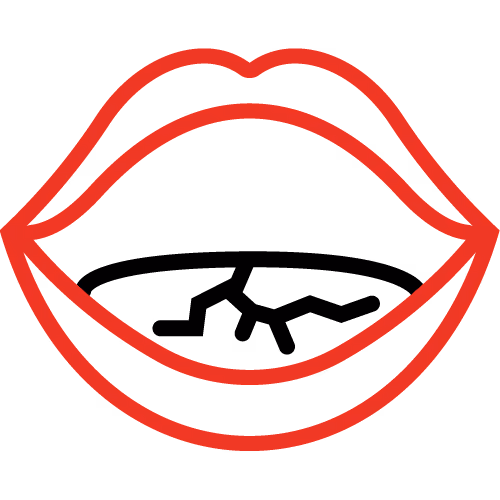 Dry Mouth Icon - 500x500