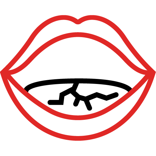 Dry Mouth Icon - 500x500