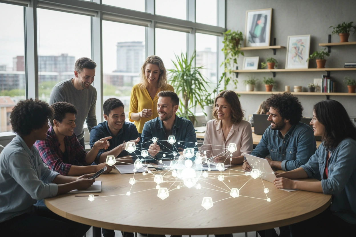 Professional image illustrating Understanding Community Building in Web3