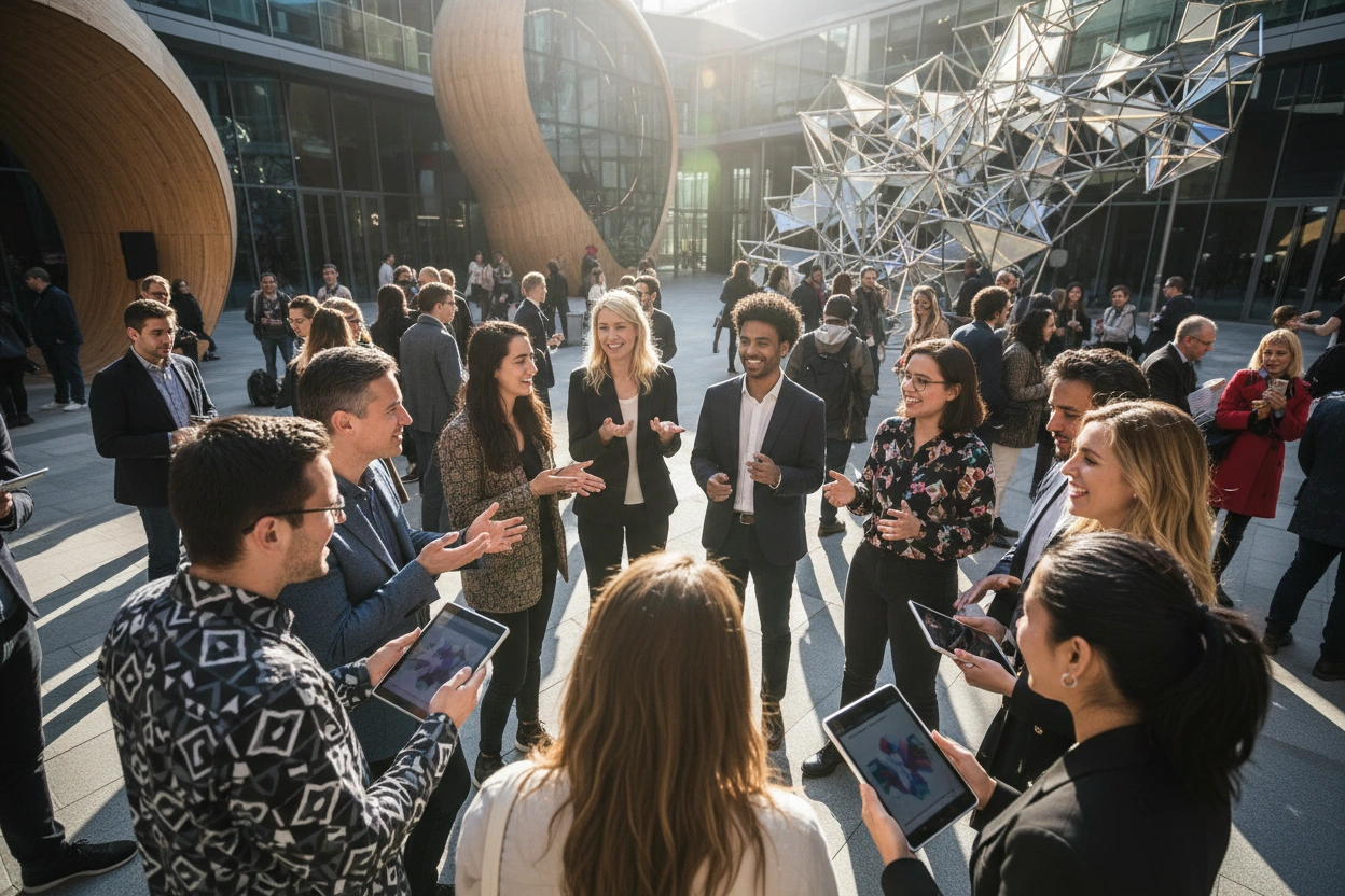 Professional image illustrating Engaging with Web3 Audiences