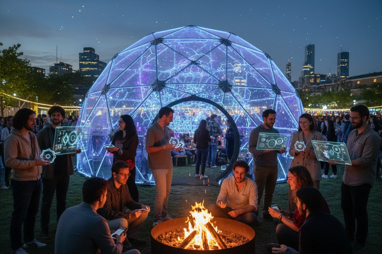 Professional image illustrating Understanding Community Building in Web3