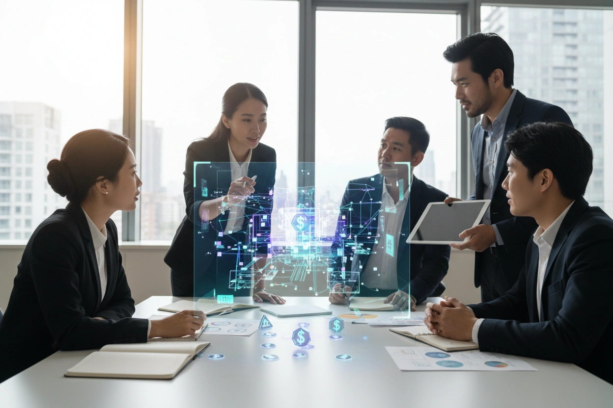 Professional image illustrating Understanding Web3 Business Strategy