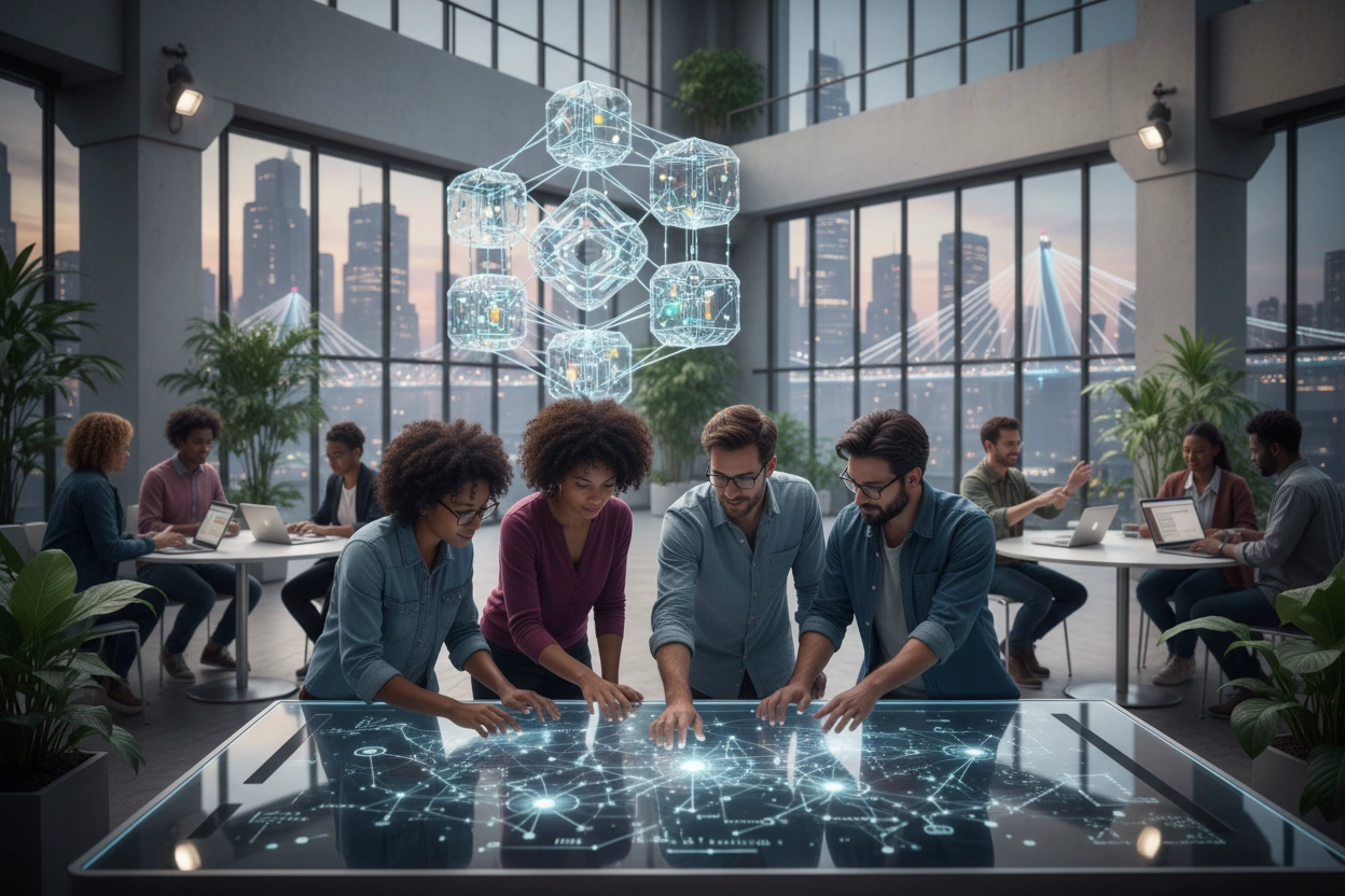 Professional image illustrating Tools for Community Management