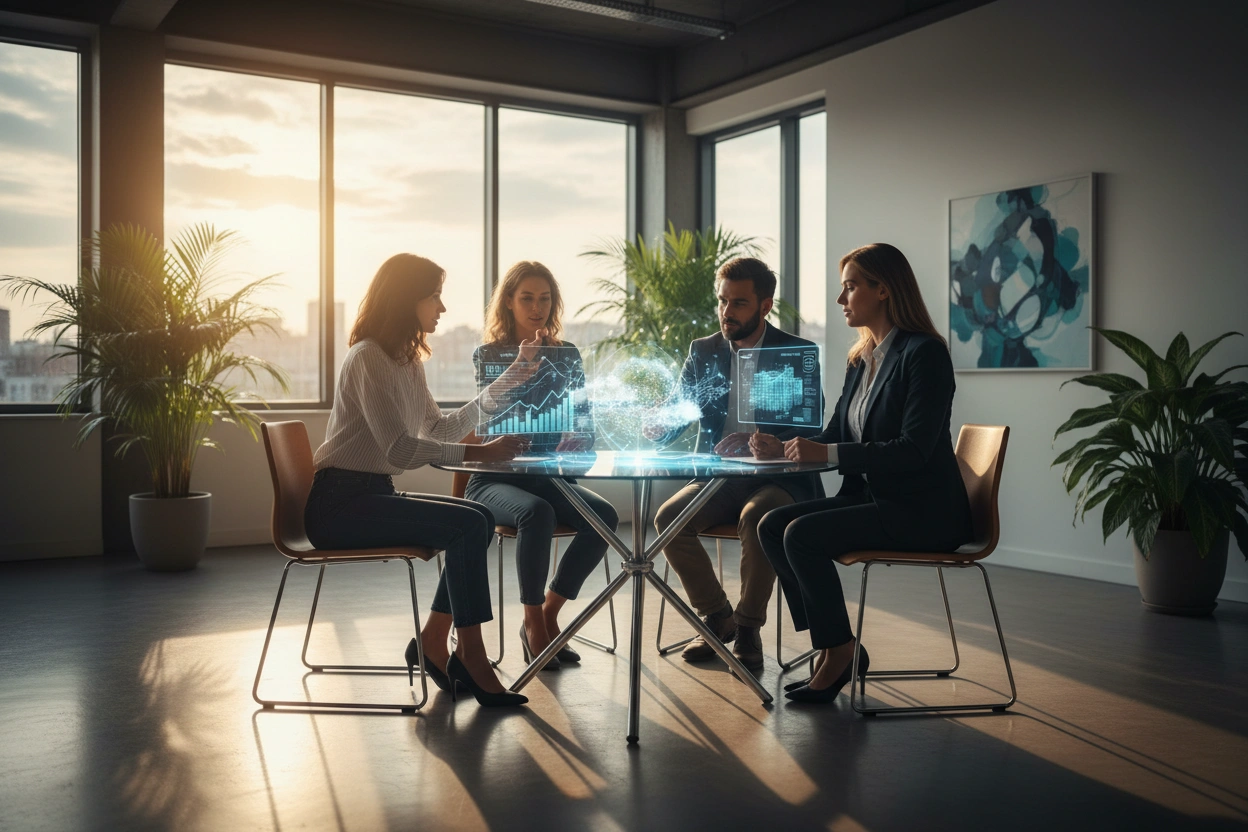 Professional image illustrating Top AI Tools and Platforms for Entrepreneurs