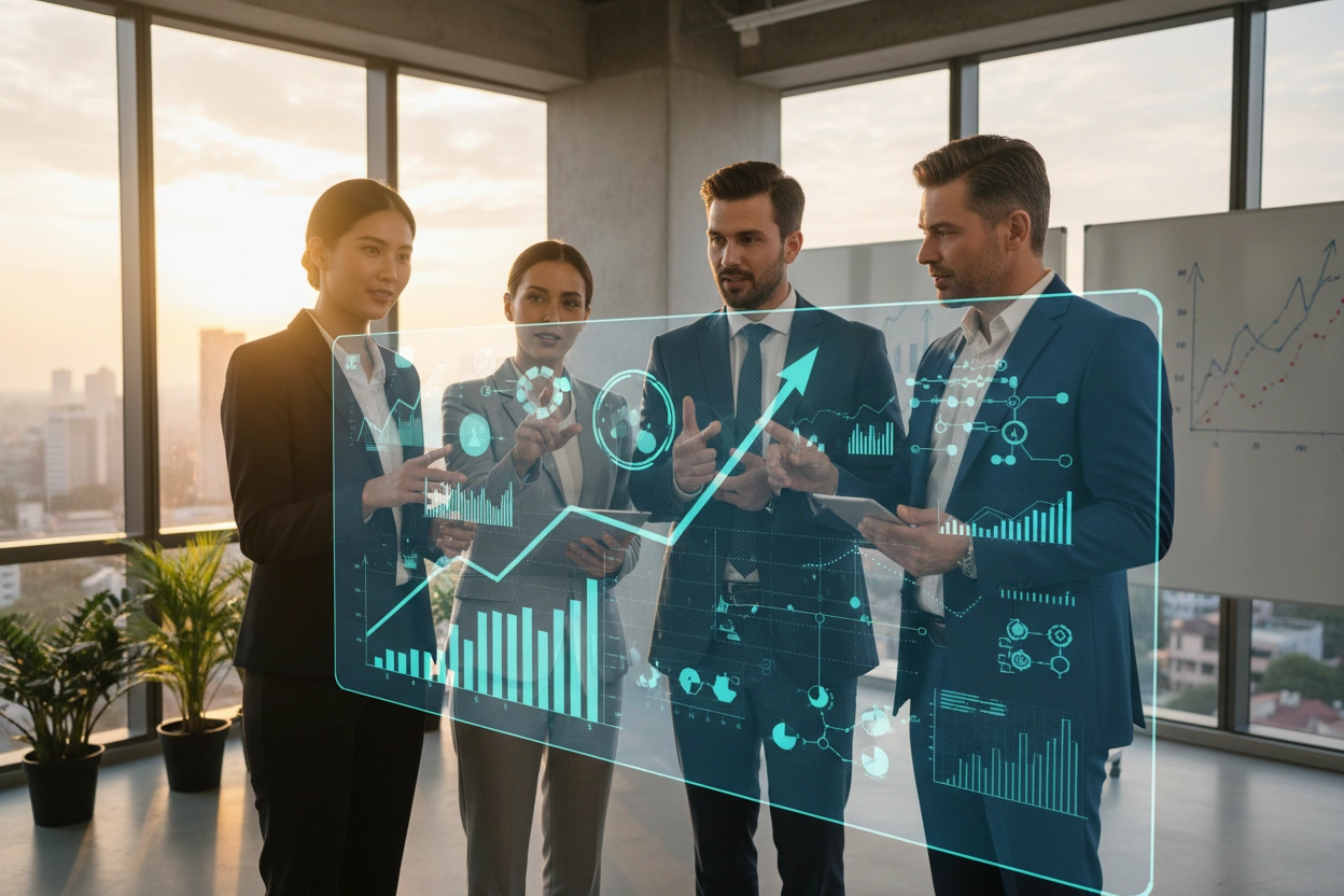 Professional image illustrating Understanding AI for Business Growth